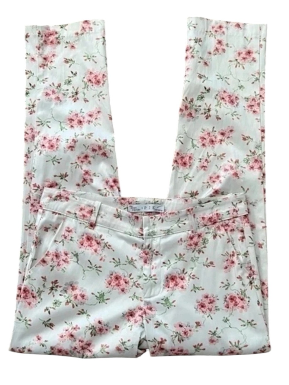 PJK Patterson J. Kincaid Sateen Floral Pants Size 10 - Picture 3 of 4